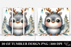 Winter Baby Hummingbird with Cool Haircut, 20 Oz Tumbler Product Image 1