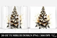 Shiny Golden Foxglove | 20 Oz Tumbler Product Image 1