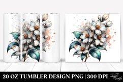 20 Oz Tumbler Sublimation | Shiny y Jasmine Metallic Product Image 1