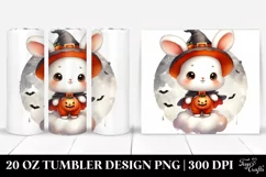 Baby Bunny Halloween 20 Oz Tumbler Product Image 1