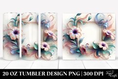 Glossy Petunia Clipart 20 Oz Tumbler Product Image 1