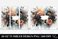Colorful Rosa Frame Tumbler | 20 oz Tumbler Product Image 1
