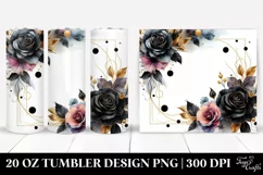 Colorful Rosa Frame Tumbler | 20 oz Tumbler Product Image 1