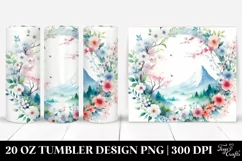 Simple Watercolor Artwork | 20 oz Tumbler Product Image 1