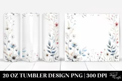 Simple Watercolor Artwork | 20 oz Tumbler Product Image 1