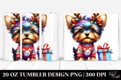 Winter Baby Yorkshire Terrier with Cool Haircut, 20 Oz Product Image 1