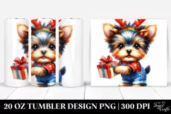 Winter Baby Yorkshire Terrier with Cool Haircut, 20 Oz Product Image 1