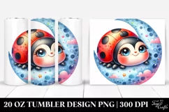 Colorful Baby Ladybug | 20 Oz Tumbler Product Image 1