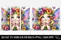 Fairy Smiling Funny | 20 oz Tumbler Product Image 1