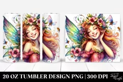 Fairy Smiling Funny | 20 oz Tumbler Product Image 1