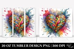 Love 20 Oz Tumbler Png Product Image 1