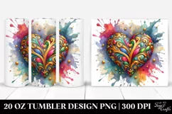 Love 20 Oz Tumbler Png Product Image 1