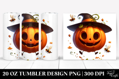 Funny Pumpkin Image, 20 Oz Tumbler Product Image 1