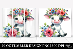 Spring 20 Oz Tumbler Png Product Image 1