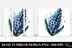 Shiny Hyacinth Metallic Tumbler Product Image 1