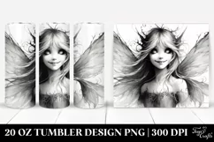 Gothic Smiling Fairy | 20 oz Tumbler Product Image 1