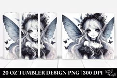 Gothic Smiling Fairy | 20 oz Tumbler Product Image 1