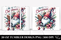 Christmas PNG 20 Oz Tumbler Design Product Image 1