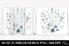 Washed Watercolor Image | 20 oz Tumbler Product Image 1