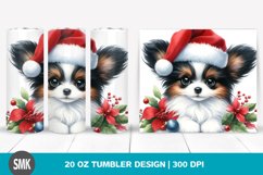 Cute Baby Papillon Tumbler Product Image 1