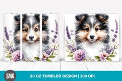 Baby Shetland Sheepdog Tumbler Product Image 1