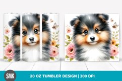 Baby Shetland Sheepdog Tumbler Product Image 1