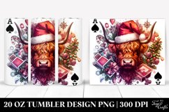 Christmas PNG 20 Oz Tumbler Design Product Image 1