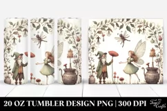 Vintage Funny Fairy | 20 oz Tumbler Product Image 1