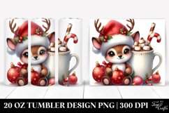 Christmas PNG 20 Oz Tumbler Design Product Image 1