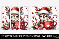 Christmas PNG 20 Oz Tumbler Design Product Image 1
