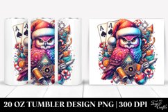 Christmas PNG 20 Oz Tumbler Design Product Image 1
