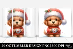Cute Winter Chesapeake Bay Retriever 20 Oz Tumbler Product Image 1