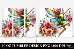 Fairy Jumping Drawing | 20 oz Tumbler Product Image 1