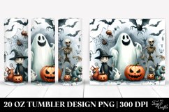 Simple Funny Halloween Clipart with Nightmare 20 Oz Tumbler Product Image 1