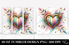 Love 20 Oz Tumbler Png Product Image 1