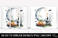 Simple Moon Haloween Clipart 20 Oz Tumbler Product Image 1