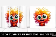 Colorful Ladybug Cartoon Tumbler Product Image 1
