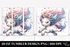 Baby Unicorn Bubble Tumbler Product Image 1