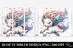 Baby Unicorn Bubble Tumbler Product Image 1