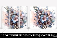 Glossy Delphinium Tumbler Product Image 1