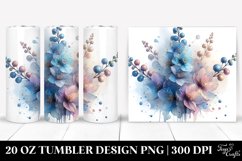 Glossy Delphinium Tumbler Product Image 1