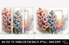 Shiny Hyacinth Tumbler Design Product Image 1