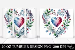 Love 20 Oz Tumbler Png Product Image 1