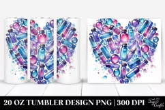 Valentines 20 Oz Tumbler Png Product Image 1