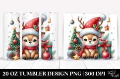 Christmas PNG 20 Oz Tumbler Design Product Image 1