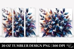 Shiny Lobelia Made of Material | 20 Oz Tumbler Product Image 1