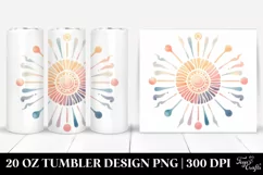 Pastel Sun Illustration | 20 Oz Tumbler Product Image 1