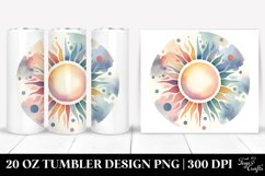 Pastel Sun Illustration | 20 Oz Tumbler Product Image 1
