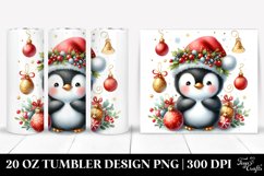 Christmas PNG 20 Oz Tumbler Design Product Image 1