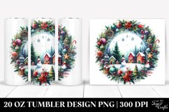 Christmas PNG 20 Oz Tumbler Design Product Image 1